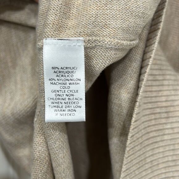 Loft Cowl Neck Beige Sweater(Size Large) - Picture 6 of 6